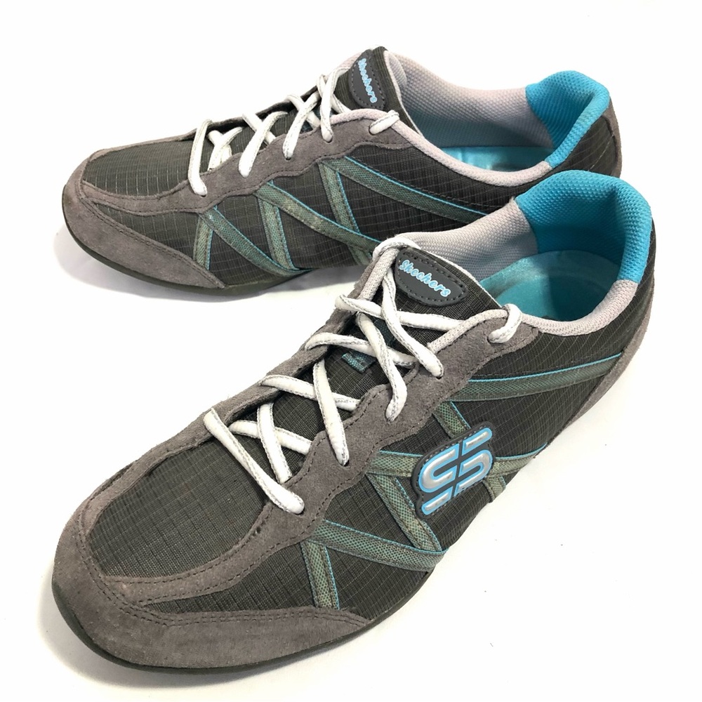 Skechers 22230 Womens Sneakers Low Top Trainers Size 10 Casual Shoes Lace Up